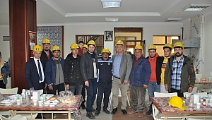 Belediye Başkanı Zorlu'dan madencilere anlamlı hediye